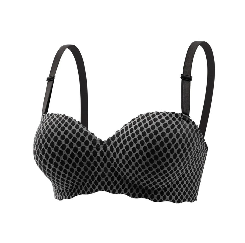 Soft half cup double padded half cup bra