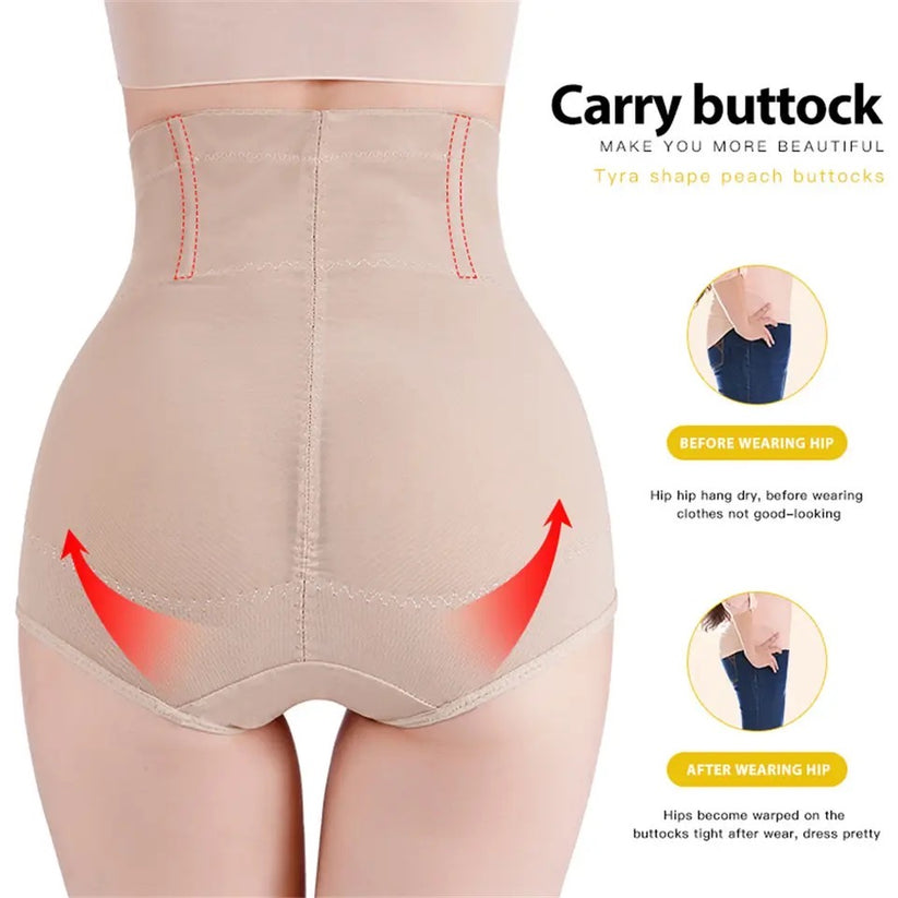 Belly control high waist panty