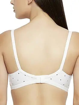 Star cotton bra