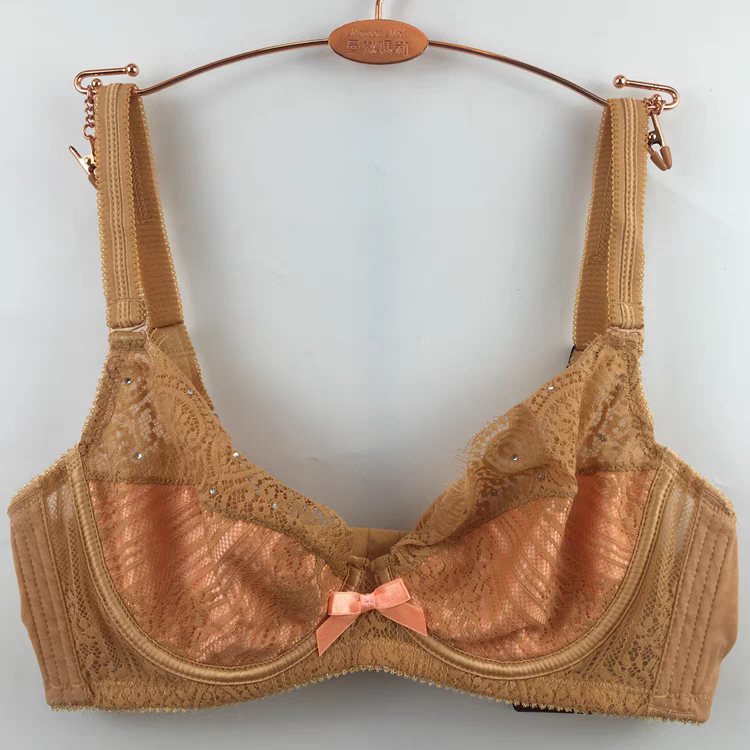 Non padded underwire bra