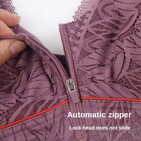 Front open zib bra (imported)