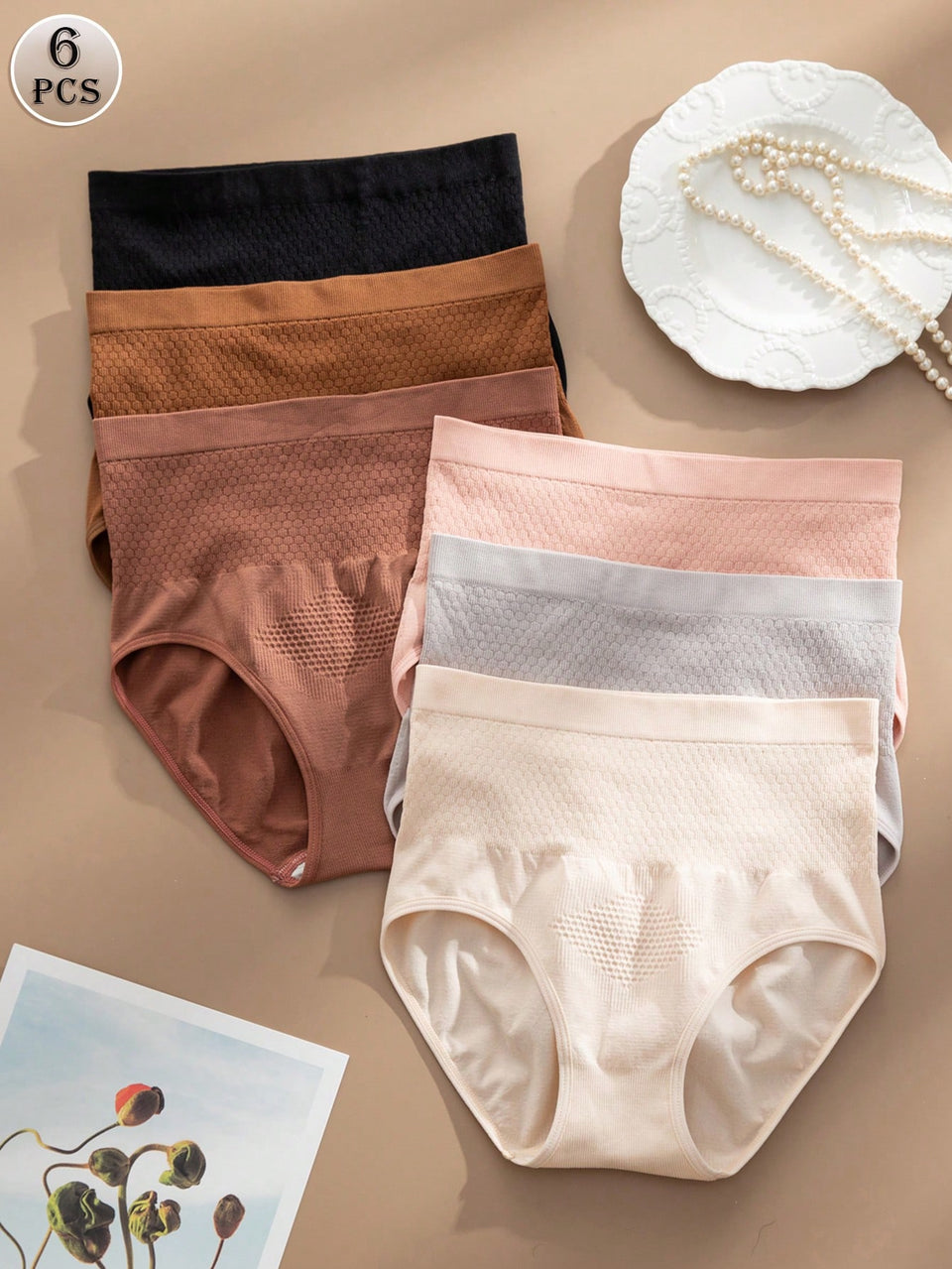 Pack of 3 Women High Waist  panties
