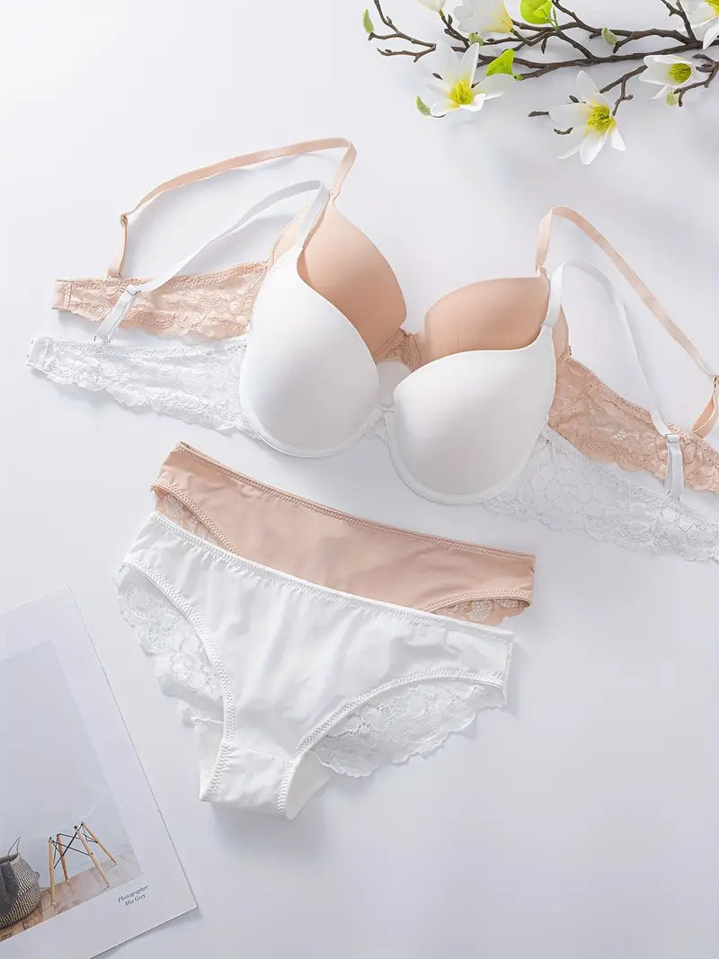 High quality secret bra panty set