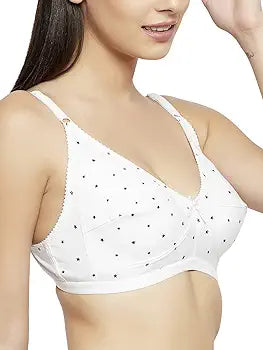 Star cotton bra