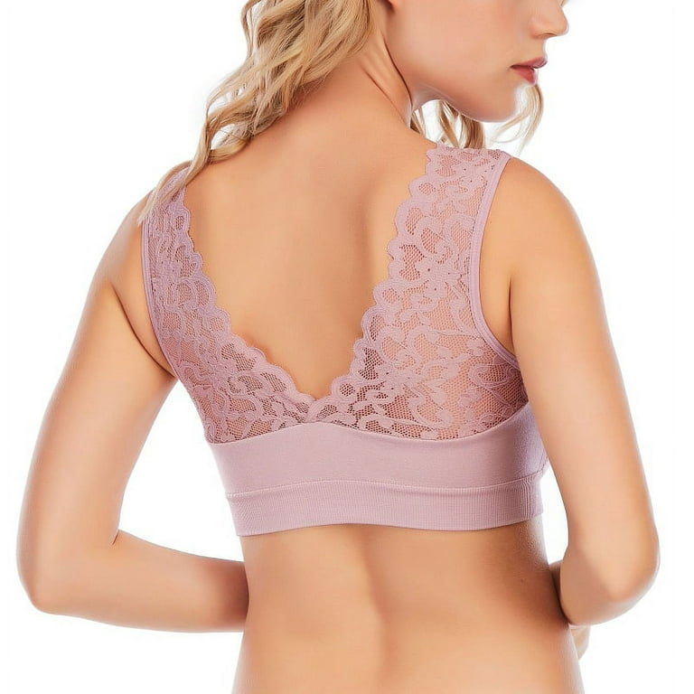 Back Lace removable padded bra