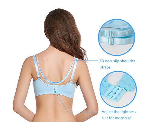 Nursing Bra Pregnancy Maternity Seamless removable pad  Pumping bra
