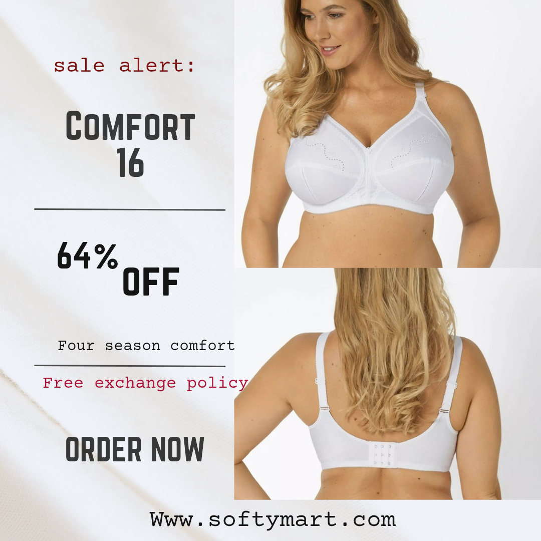 Pack of 2  Cotton Comfort 16 bras ♥️ order now ♥️