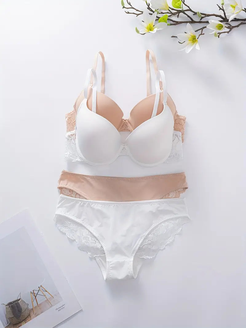 High quality secret bra panty set