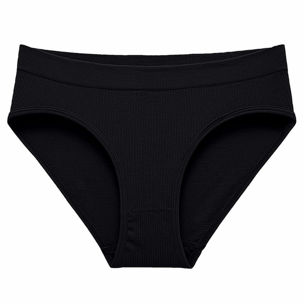 3Pcs/lot Women Mid Waist Cotton Crotch Briefs Comfortable Panties