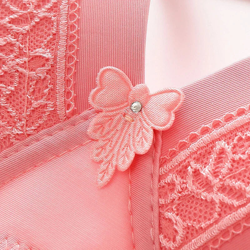 Extra soft wireless single pad bra