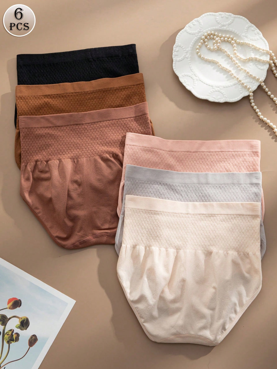 Pack of 3 Women High Waist  panties