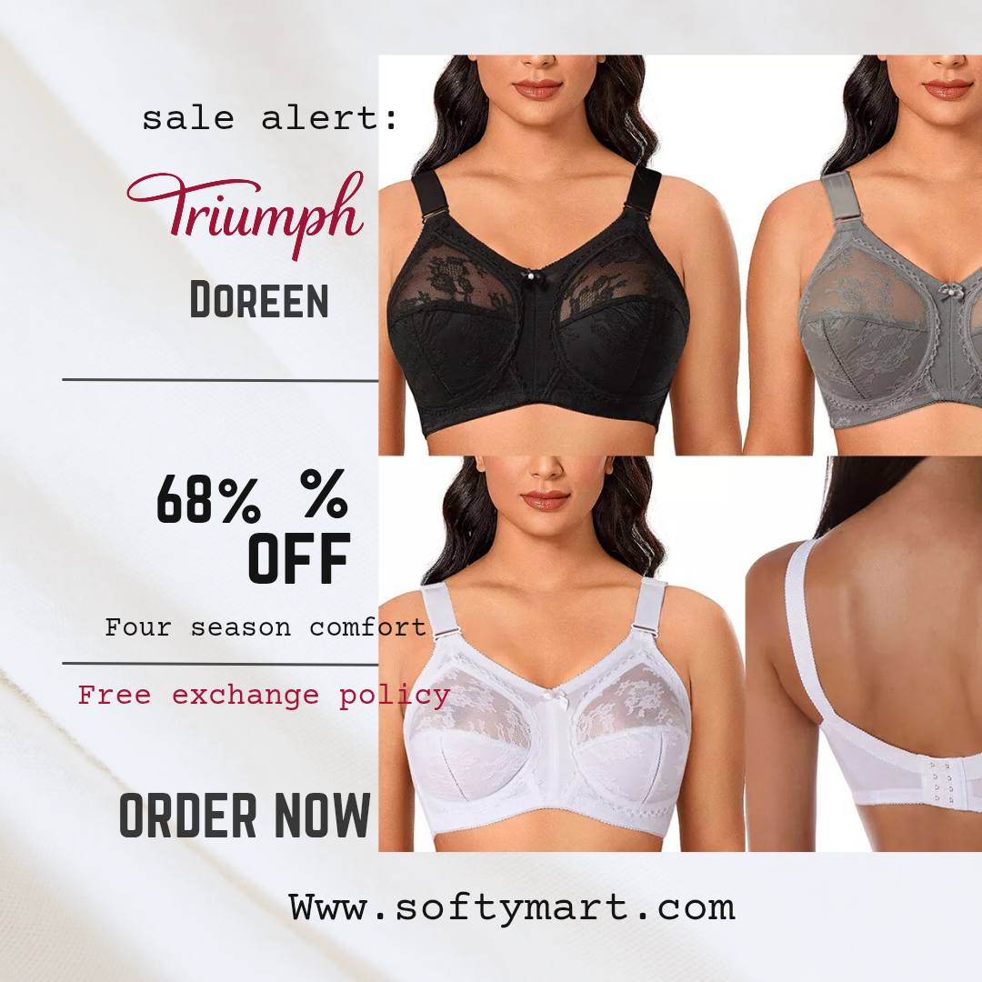 Triumph Doreen pack of 3 bra ❤️(free shipping)♥️