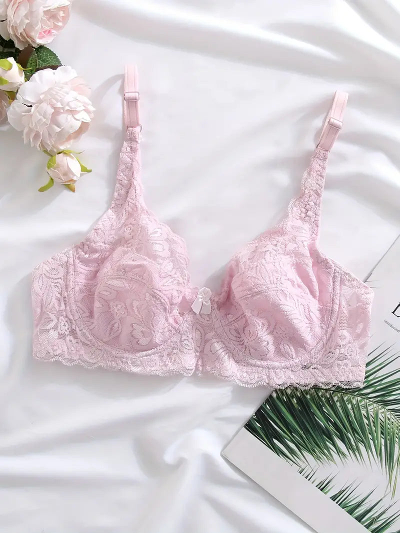 lace underwire bra