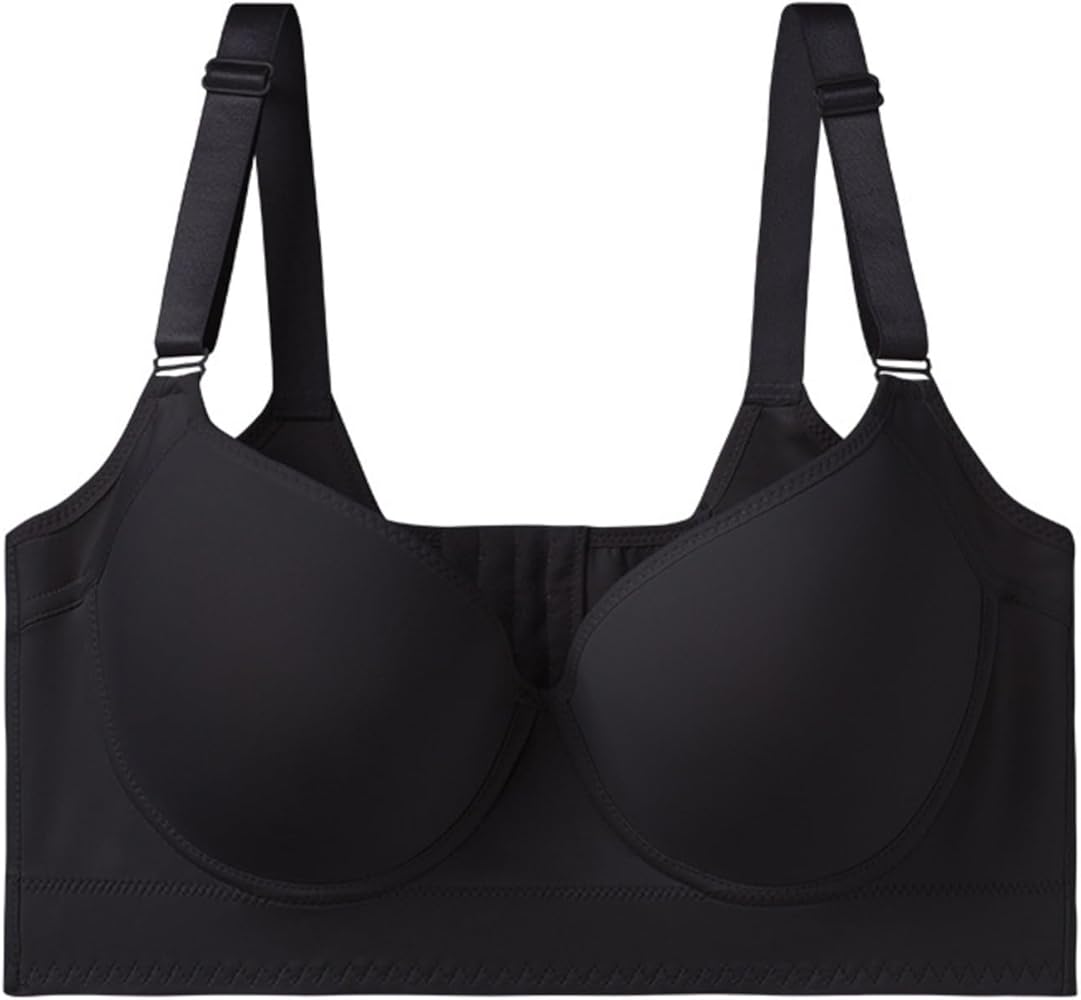 Back supportive 6 hooks pushup long  bra