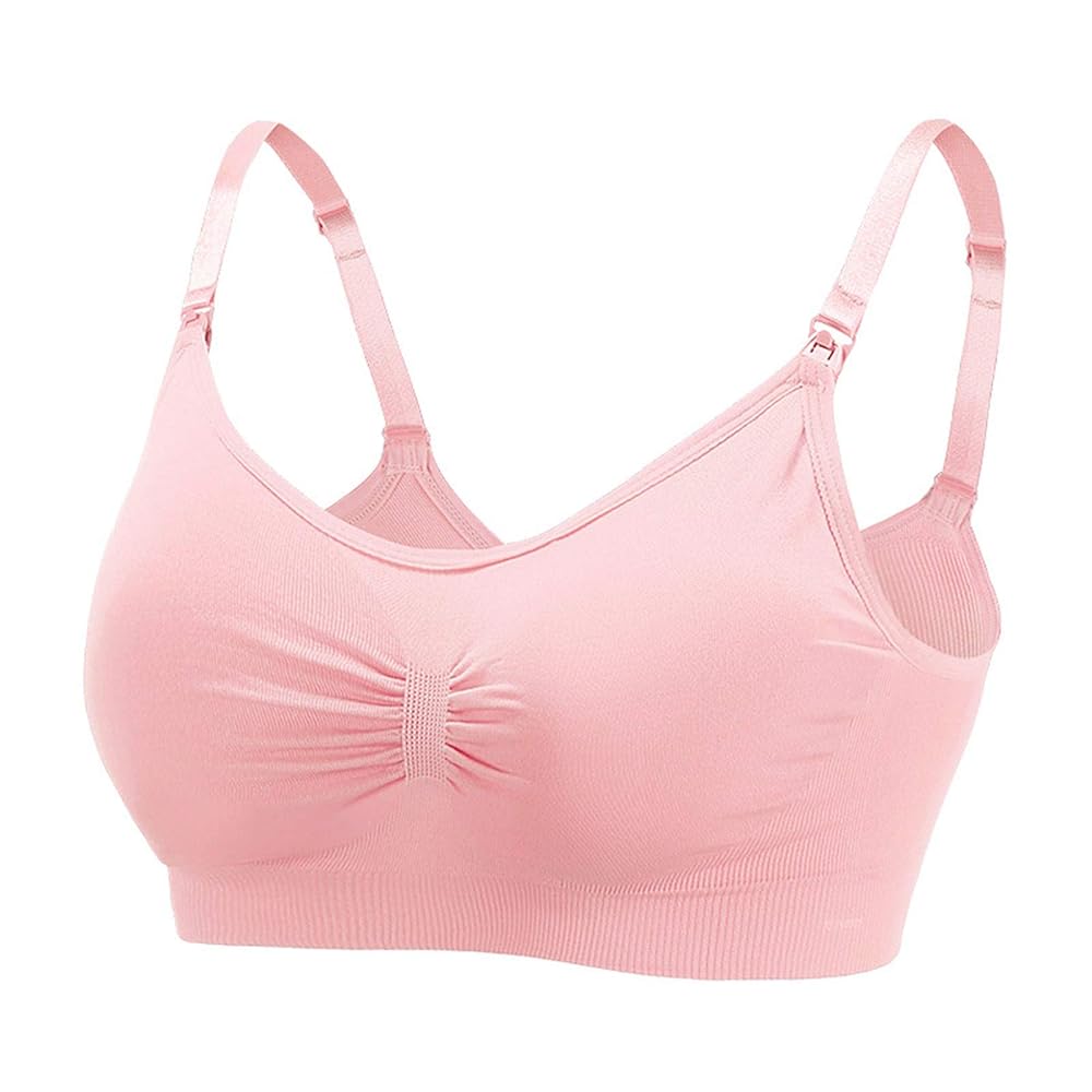 Nursing Bra Pregnancy Maternity Seamless removable pad  Pumping bra