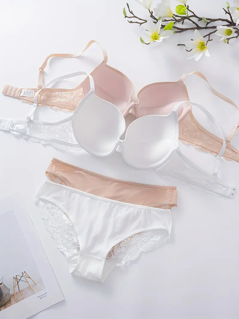 High quality secret bra panty set