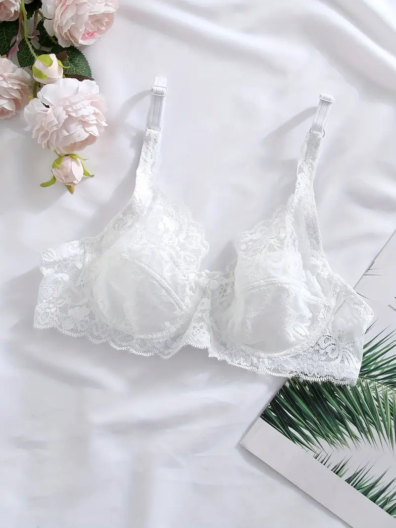 lace underwire bra