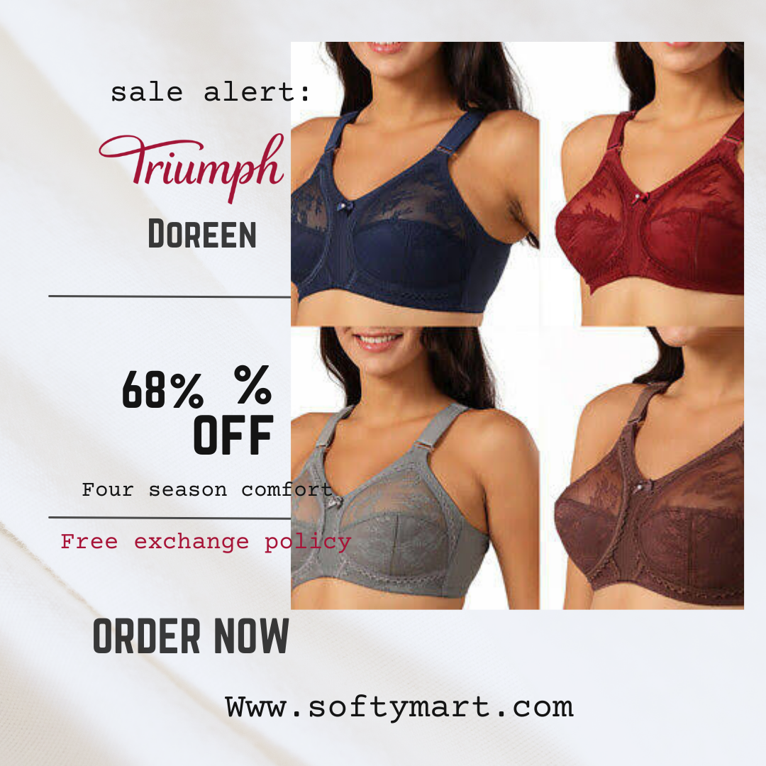 Triumph Doreen pack of 4 bra ❤️(free shipping)♥️