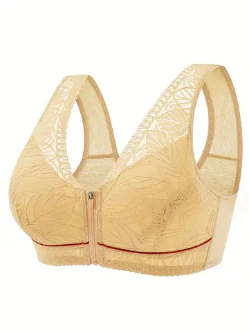 Front open zib bra (imported)