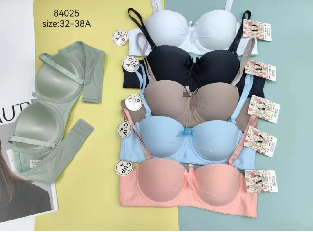 Half cup padded bra