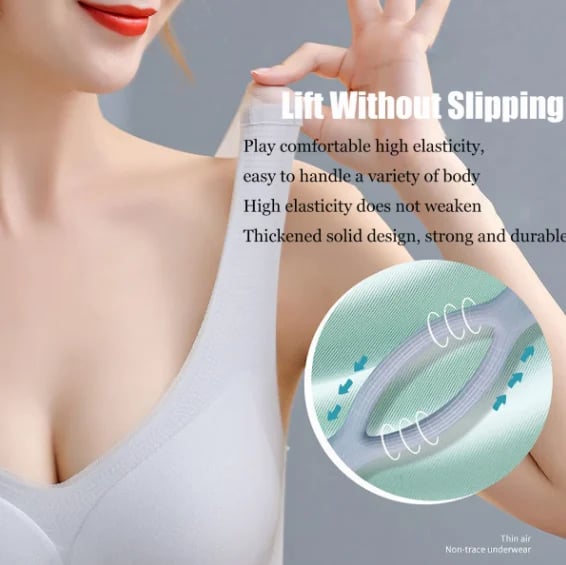 Ultra-thin Ice Silk  upLifting bra