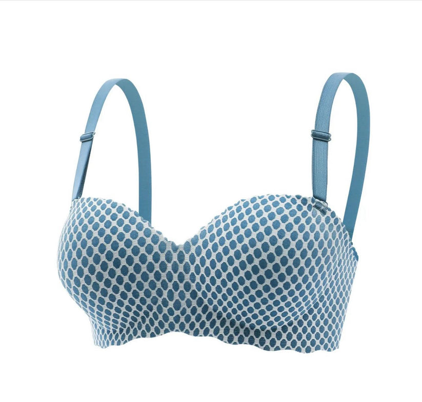 Soft half cup double padded half cup bra