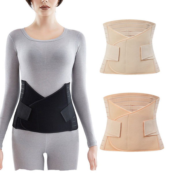 2 in 1 Women Body Shaper Belt Adjustable And Breathable Corset Slimming Waist Trainer