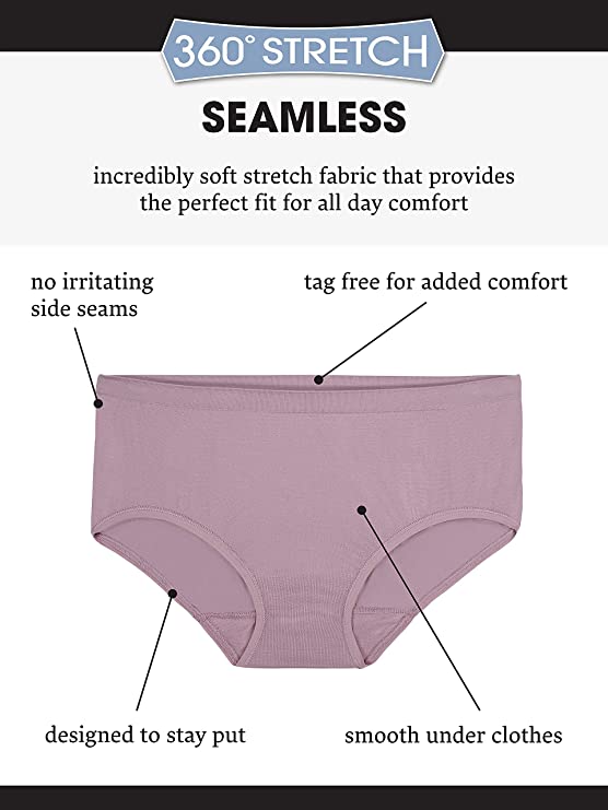 Women's 3pcs  Pack Seamless Bikini Panties