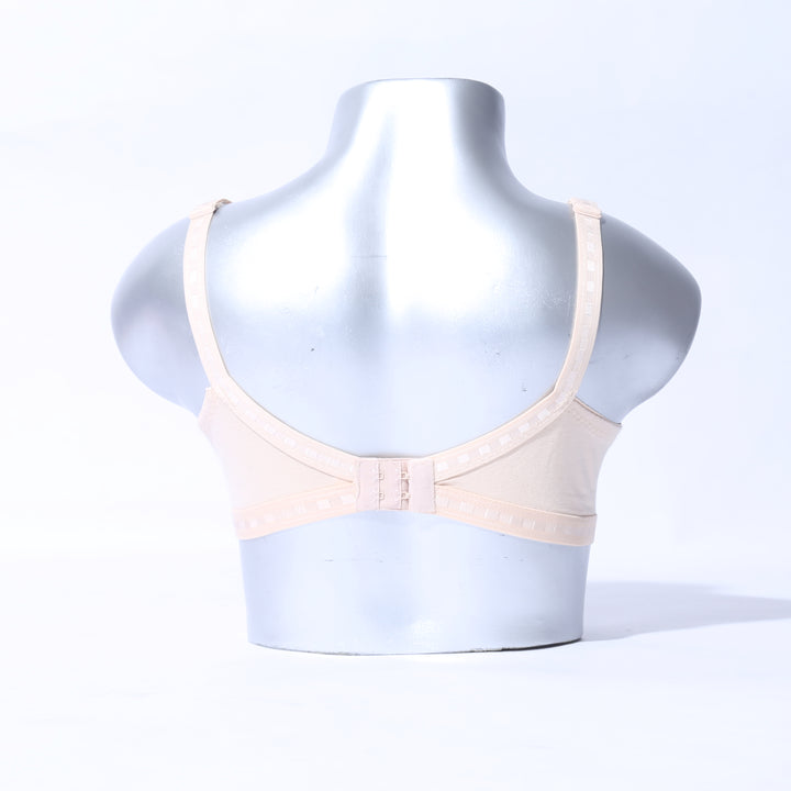 Plain cotton bra