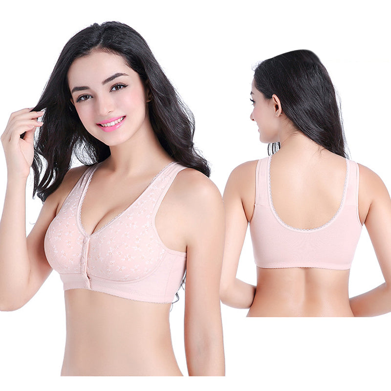 Front open Button Imported Bras Comfortable & Soft Fabric